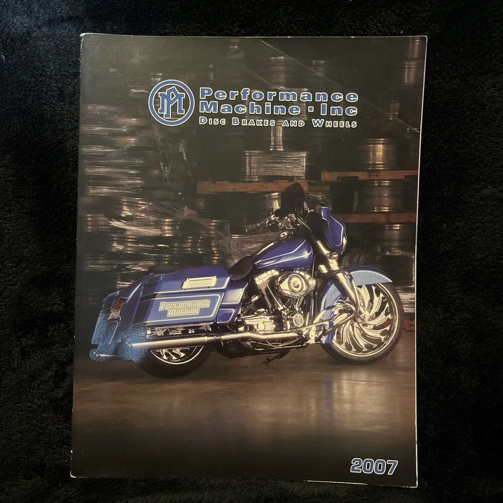2007 Performance Machine Inc Catalog Disc Brakes Wheels Controls Wide Wheel Kits
